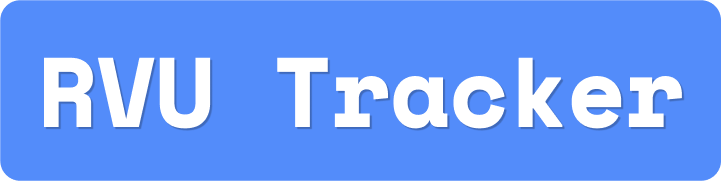 RVU Tracker